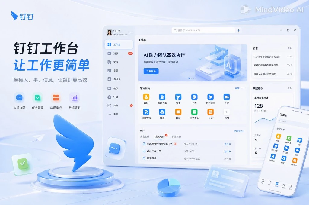 钉钉网页版相关展示图